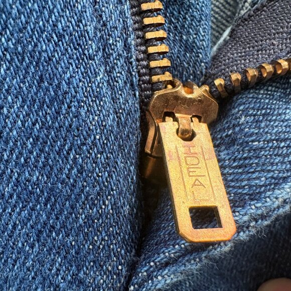 Vintage 70s Womens Boyfriend Bootcut Denim Western 955 Jeans Size 27 x 32 - Picture 6 of 11